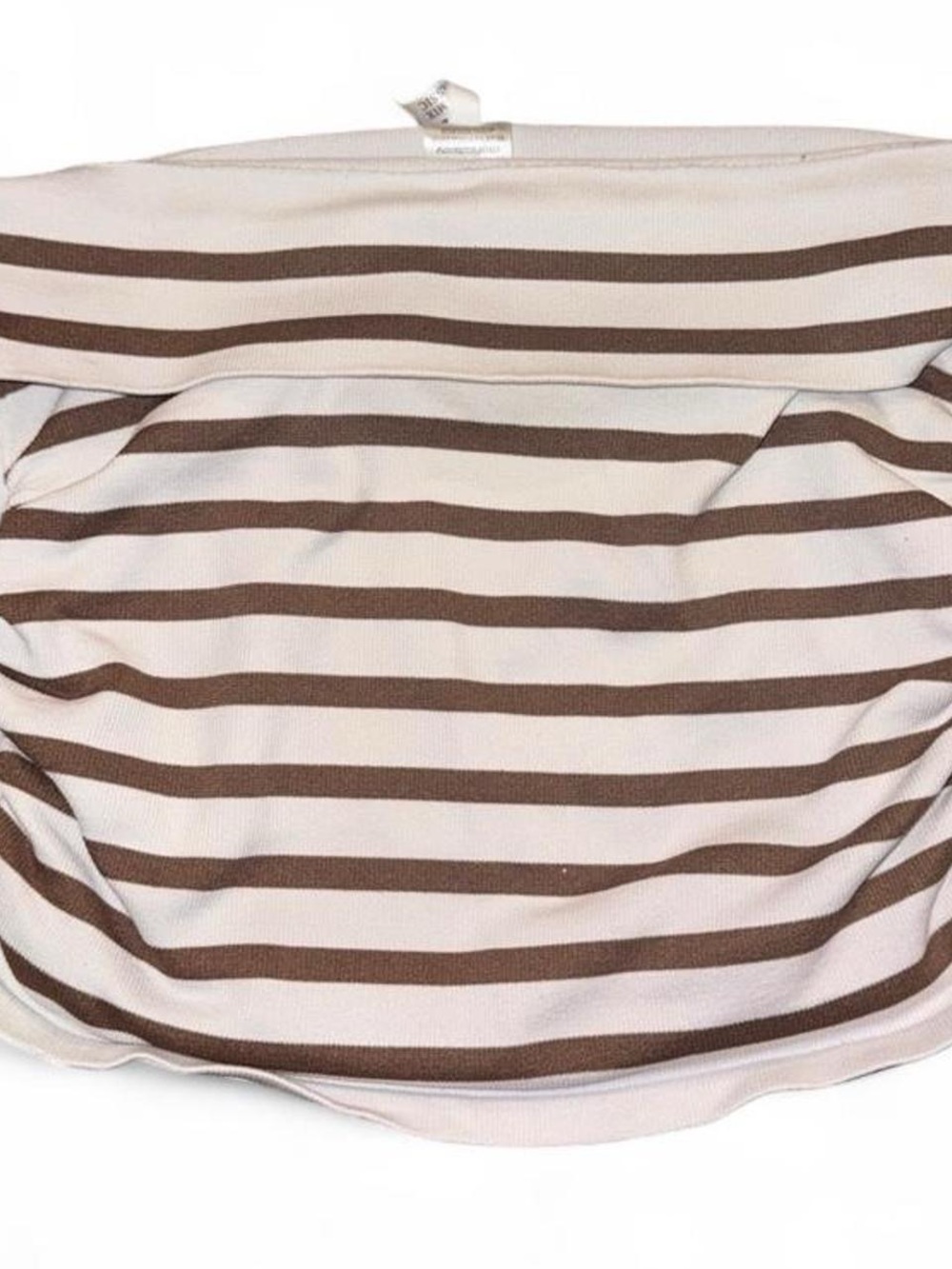 New Mix Classic Striped Fold-Over Tube Top